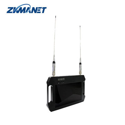 1W Portable Handheld COFDM Video Receiver with 300MHz~2.7GHz Frequency Customizable AES Encryption and HD Screen