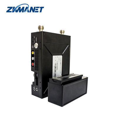 1.5-3km 2-8MHz Adjustable AES Encryption Wireless Vehicle Mounted HD Video Transmitter