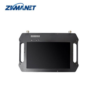 1W Portable Handheld COFDM Video Receiver with 300MHz~2.7GHz Frequency Customizable AES Encryption and HD Screen