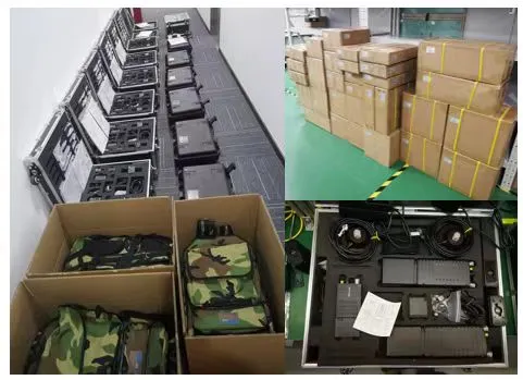 1W Portable Handheld COFDM Video Receiver with 300MHz~2.7GHz Frequency Customizable AES Encryption and HD Screen 4