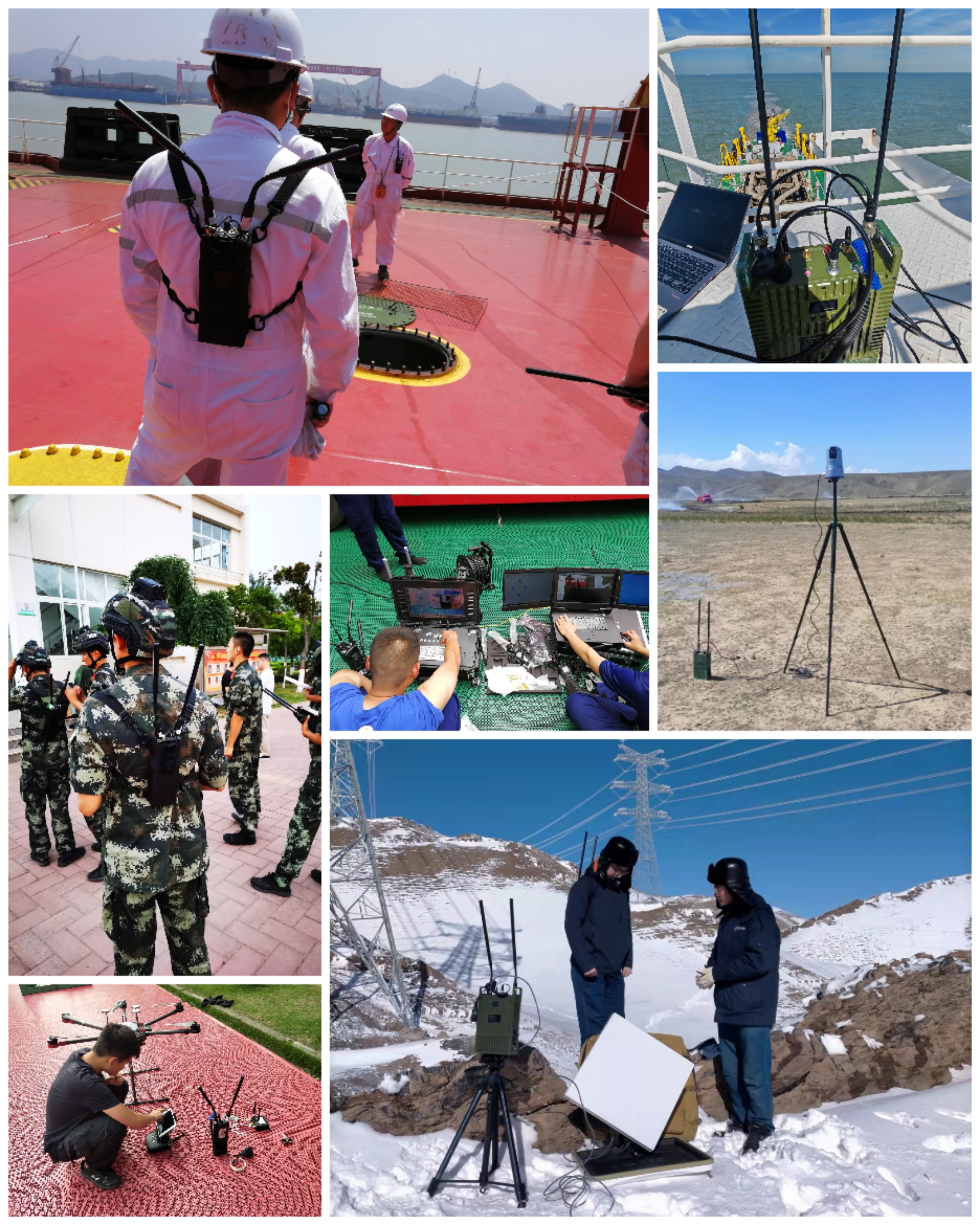Manpack IP Mesh Radio Application Scenarios