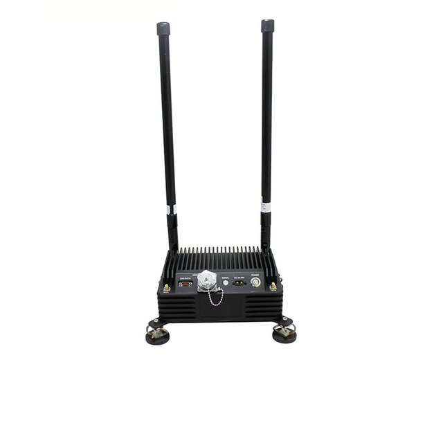 Frequency Hopping Long Range UAV Data Link MANET AES256